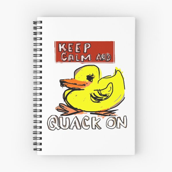 Item preview, Keep Calm and Quack On designed and sold by Jack-C-Art.