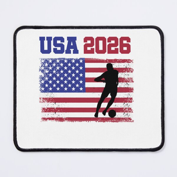 Item preview, USA Soccer Fan 2026 United States American Flag designed and sold by clothesy7.
