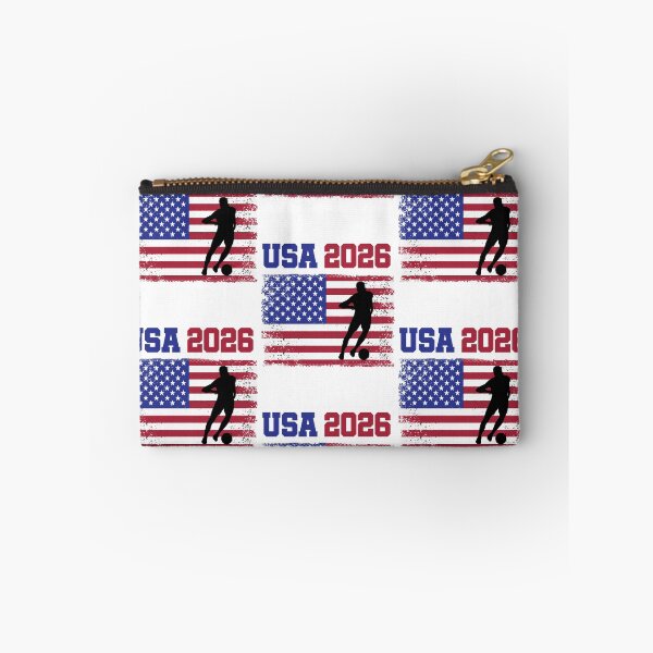Artikelvorschau, USA-Fußballfan 2026 Vereinigte Staaten Amerikanische Flagge entworfen und verkauft von clothesy7.