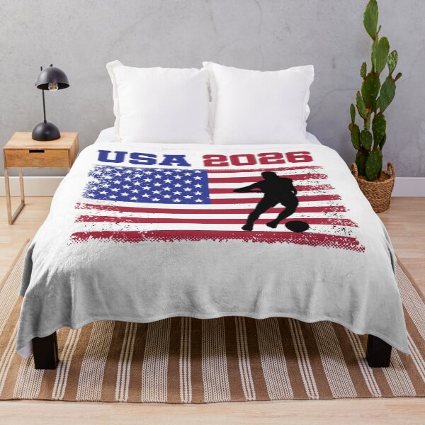 Item preview, USA Soccer Fan 2026 United States American Flag designed and sold by clothesy7.
