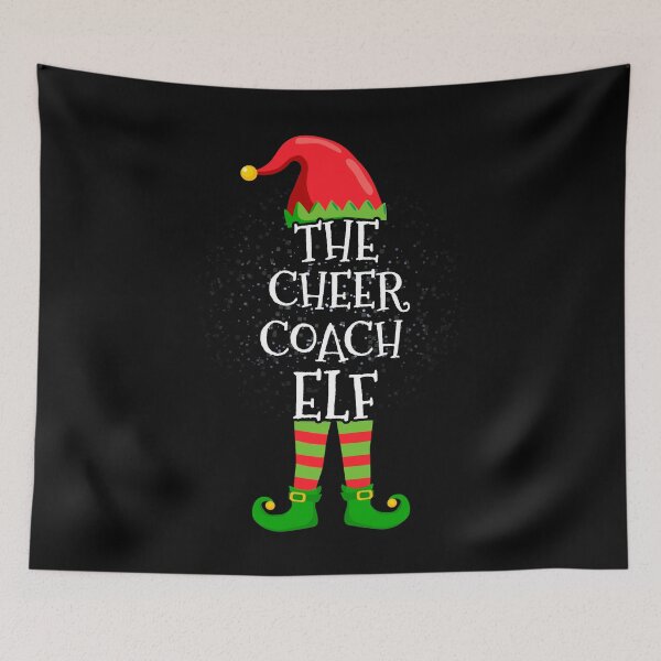 Item preview, Cheer Coach Elf Family Matching Christmas Group designed and sold by CosmoKitsch.