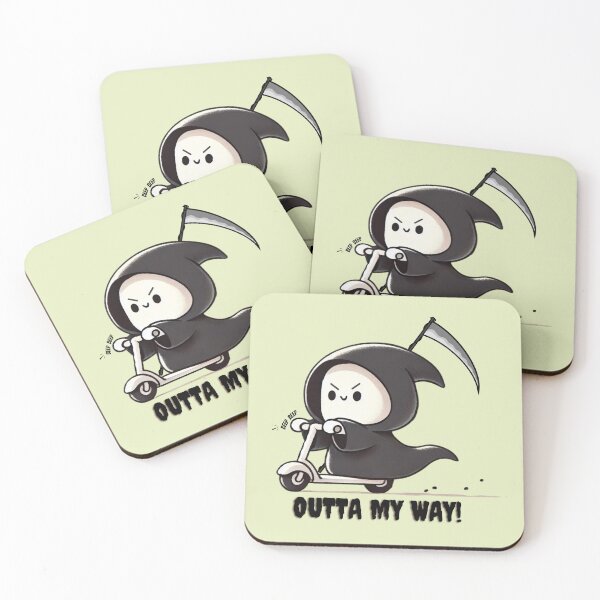 Item preview, The Grim Beeper designed and sold by Wobble Studio.