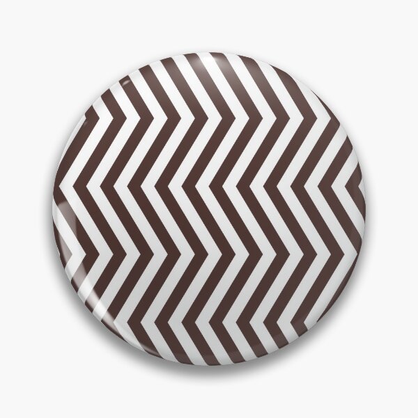Item preview, Chocolate And White Chevron Pattern designed and sold by pattern-archive.