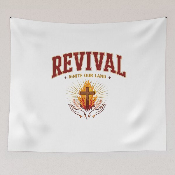 Item preview, Revival Cross Flame Hands T-Shirt designed and sold by Matinez Pink.