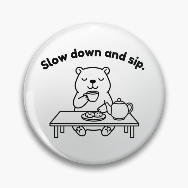 Item preview, Slow Down and Sip Capybara – Simple Mindfulness Design designed and sold by PAPIRO SIGLO XXI.