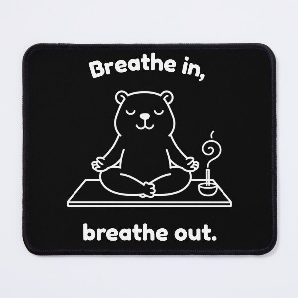 Item preview, Breathe In Breathe out Capybara – Simple Mindfulness Design designed and sold by PAPIRO SIGLO XXI.