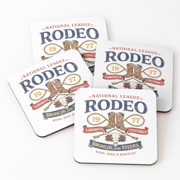 Item preview, Rodeo Cowboys Cowgirls Broncos Steers designed and sold by Matinez Pink.