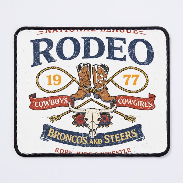 Item preview, Rodeo Cowboys Cowgirls Broncos Steers designed and sold by Matinez Pink.