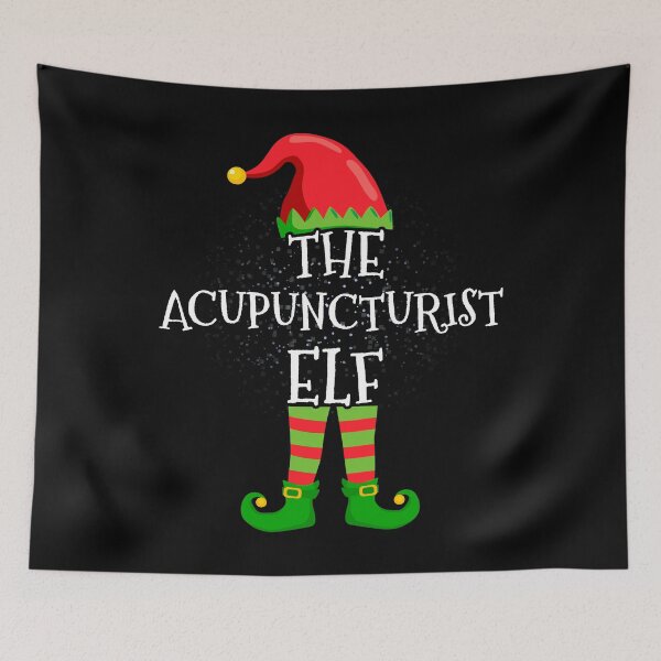 Item preview, ACUPUNCTURIST Elf Family Matching Christmas Group designed and sold by CosmoKitsch.