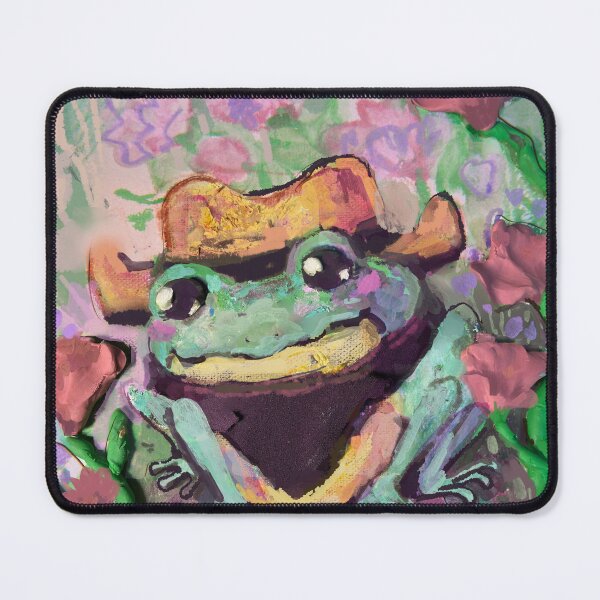 Item preview, a frog feeling adorable wearing his cow clothes designed and sold by guilhernunes.