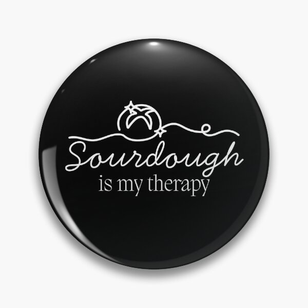 Item preview, Sourdough Is My Therapy | Cozy Baking Quote Design designed and sold by bruise+blush.