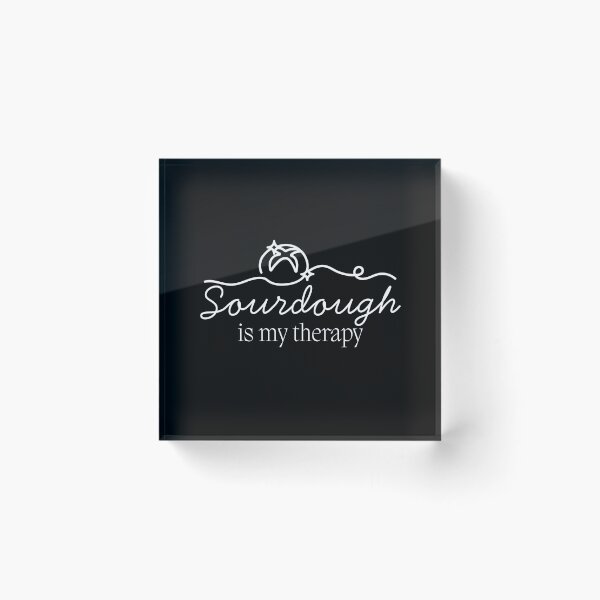 Item preview, Sourdough Is My Therapy | Cozy Baking Quote Design designed and sold by bruise+blush.
