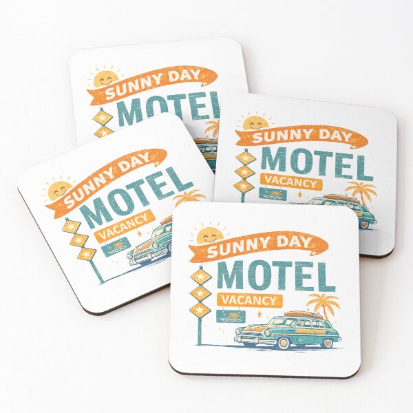 Item preview, Sunny Day Motel Vacation Sign designed and sold by Matinez Pink.