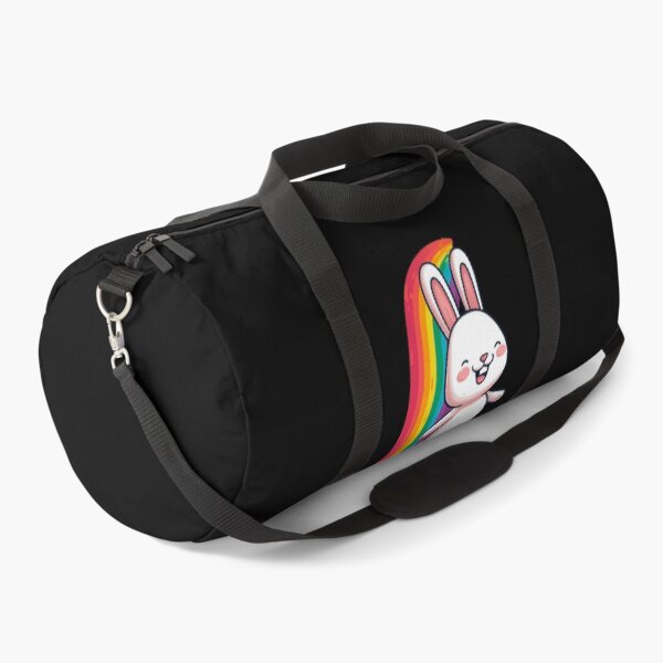 Item preview, Funny Rabbit Meme Humor Collection – Jumping Rainbow Bunny Funny Cartoon Rabbit Meme designed and sold by MiraLumeStudio.