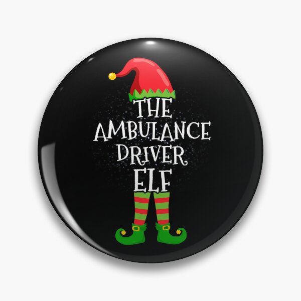 Item preview, AMBULANCE DRIVER Elf Family Matching Christmas Group designed and sold by CosmoKitsch.