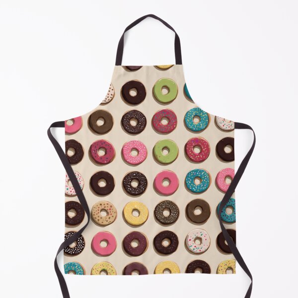 Item preview, Sweet Donut Pattern Colorful Foodie Design designed and sold by NicolasGlowArt.