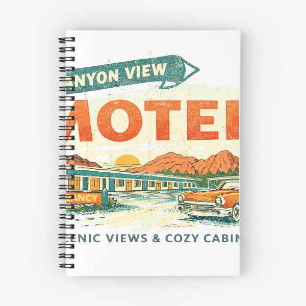 Item preview, Canyon View Motel Retro Sign designed and sold by Matinez Pink.