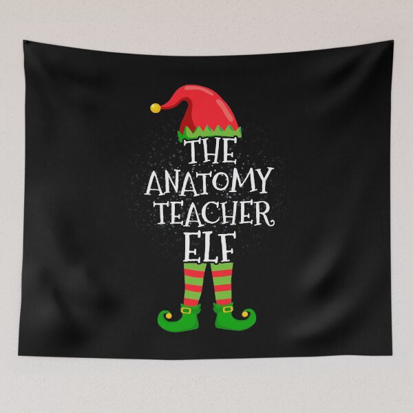 Item preview, ANATOMY TEACHER Elf Family Matching Christmas Group designed and sold by CosmoKitsch.
