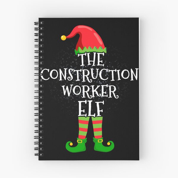 Item preview, Grupo navideño a juego de la familia de elfos obreros de la construcción designed and sold by CosmoKitsch.