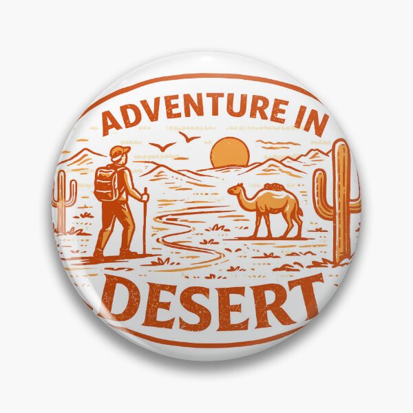 Item preview, Desert Adventure Hiking T-Shirt designed and sold by Matinez Pink.