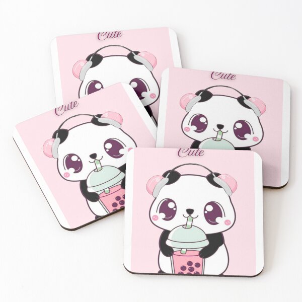 Item preview, Cute Panda Boba Tea Cartoon designed and sold by teachtiny.