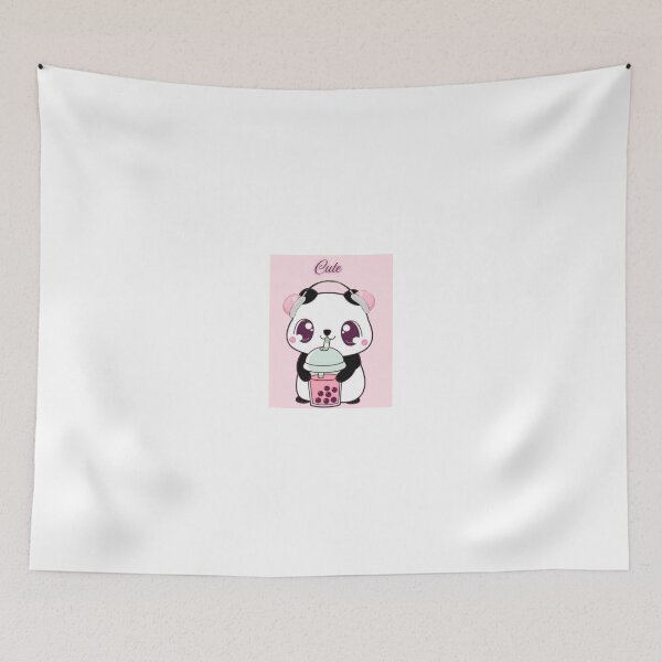 Item preview, Cute Panda Boba Tea Cartoon designed and sold by teachtiny.