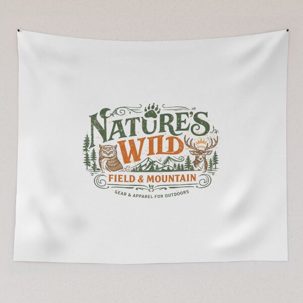 Item preview, Nature's Wild Field & Mountain T-Shirt designed and sold by Matinez Pink.
