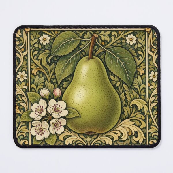 Item preview, Elegant vintage pear art work retro botanical design designed and sold by hollycooper.
