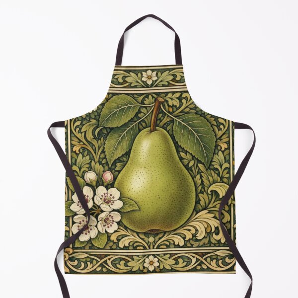 Item preview, Elegant vintage pear art work retro botanical design designed and sold by hollycooper.