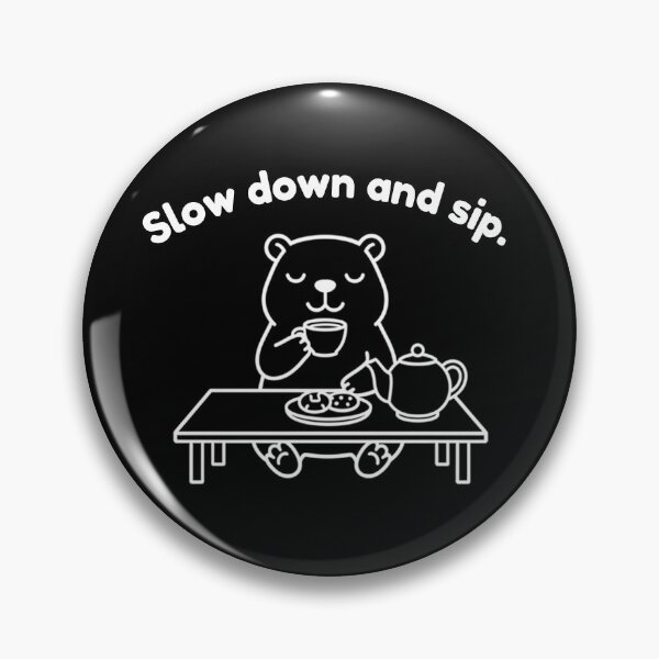 Item preview, Slow Down and Sip Capybara – Simple Mindfulness Design designed and sold by PAPIRO SIGLO XXI.
