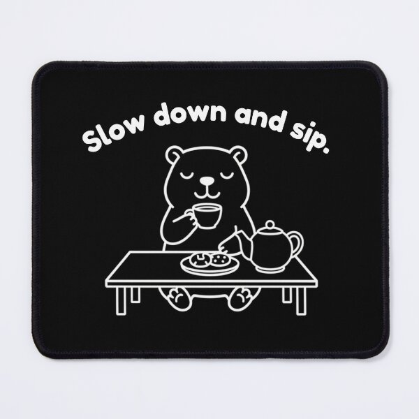 Item preview, Slow Down and Sip Capybara – Simple Mindfulness Design designed and sold by PAPIRO SIGLO XXI.