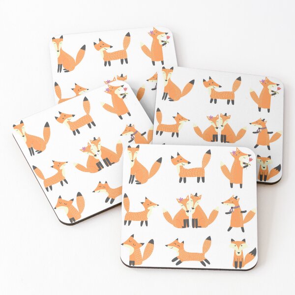 Item preview, Cute Fox Sticker Pack | Kawaii Woodland Foxes | Funny Animal Cartoon Stickers designed and sold by ZYNORAworld.