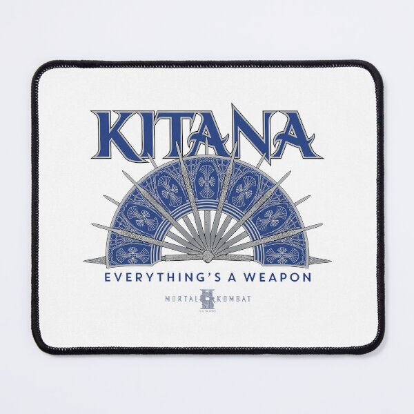 Item preview, Mortal Kombat 2 Kitana Everything'S A Weapon Steel Fan designed and sold by ResurgenceL.