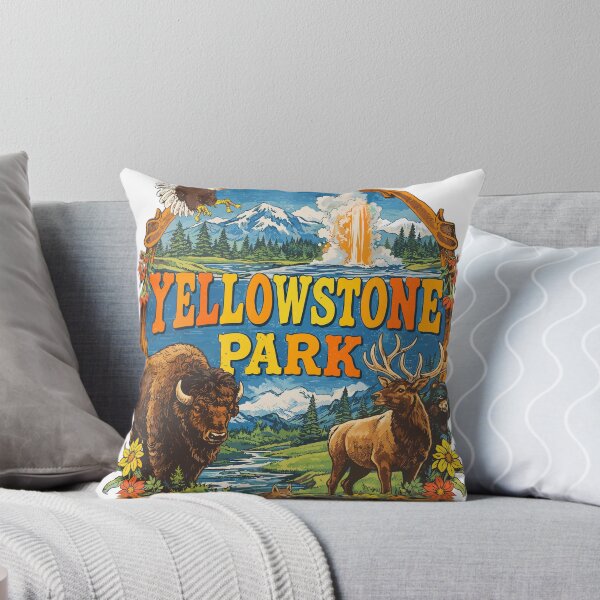 Item preview, Yellowstone Park Wildlife T-Shirt designed and sold by Matinez Pink.