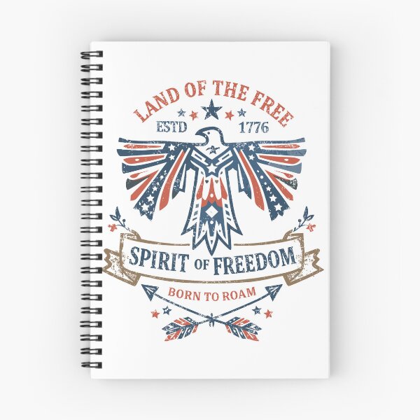 Item preview, Land of the Free Spirit of Freedom T-Shirt designed and sold by Matinez Pink.