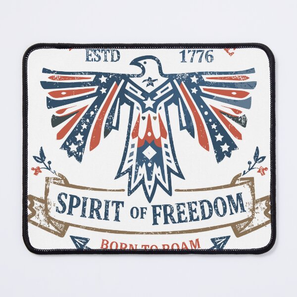 Item preview, Land of the Free Spirit of Freedom T-Shirt designed and sold by Matinez Pink.