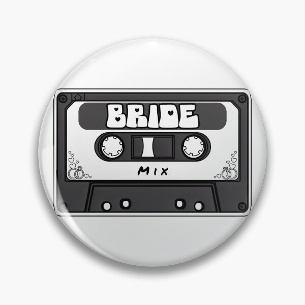 Item preview, Bride Mix Tape – Bachelorette Party / Bridal Party designed and sold by MusicFanTees.