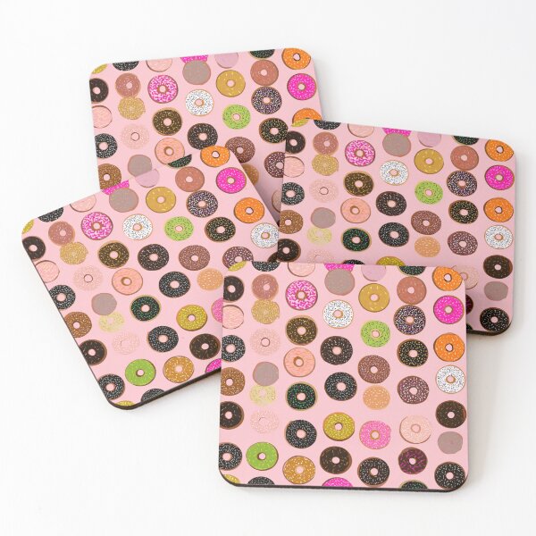 Item preview, Sweet Colorful Donut Pattern Dessert Lover Design designed and sold by NicolasGlowArt.