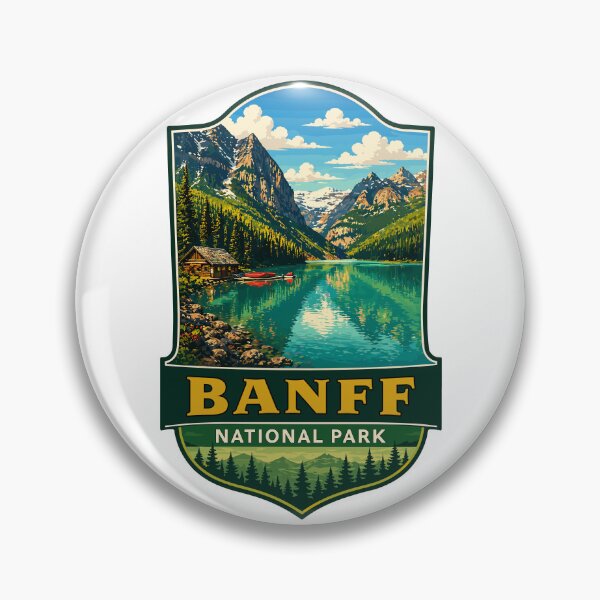 Item preview, Banff National Park Canada Mountain Nature Design designed and sold by Gideon Emmerich.