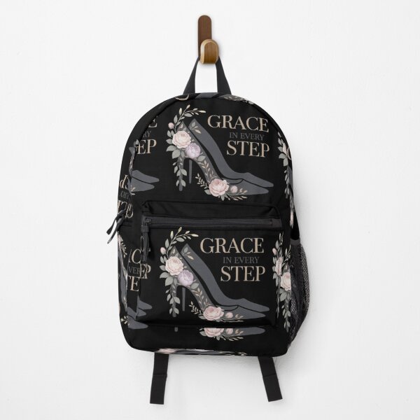 Item preview, Grace In Every Step Feminine Heels Floral Elegant Design designed and sold by YourTrendyTees.