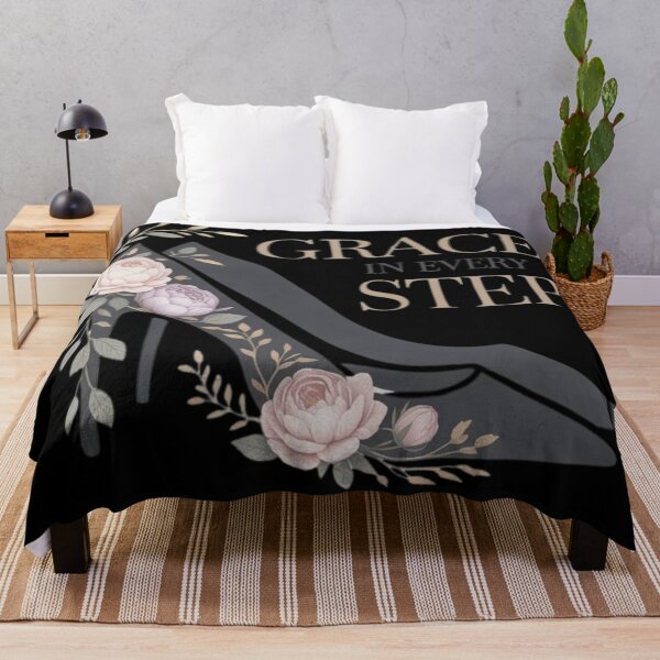Item preview, Grace In Every Step Feminine Heels Floral Elegant Design designed and sold by YourTrendyTees.
