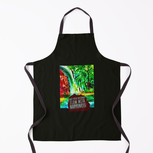 Item preview, May your Birthday Flow with Happiness designed and sold by MyBottomShelf.