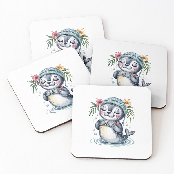 Item preview, summer seal designed and sold by jkrphoto.