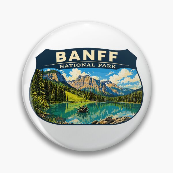 Item preview, Banff National Park Canada Mountain Nature Design designed and sold by Gideon Emmerich.
