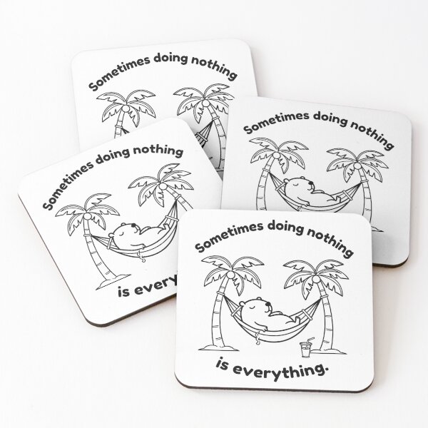 Item preview, Doing Nothing Capybara – Simple Mindfulness Design designed and sold by PAPIRO SIGLO XXI.