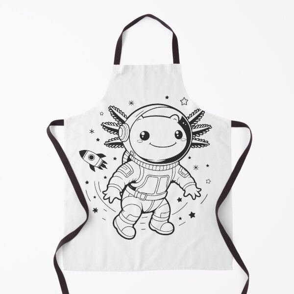Artikelvorschau, Niedlicher Kawaii-Axolotl-Astronauten-Raumanzug-Kosmos-Aufkleber entworfen und verkauft von CutRootCo.