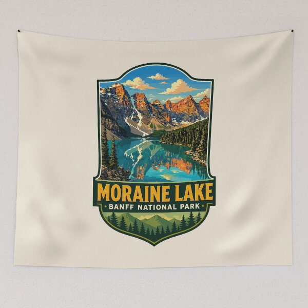 Item preview, Banff National Park Canada Mountain Nature Design designed and sold by Gideon Emmerich.