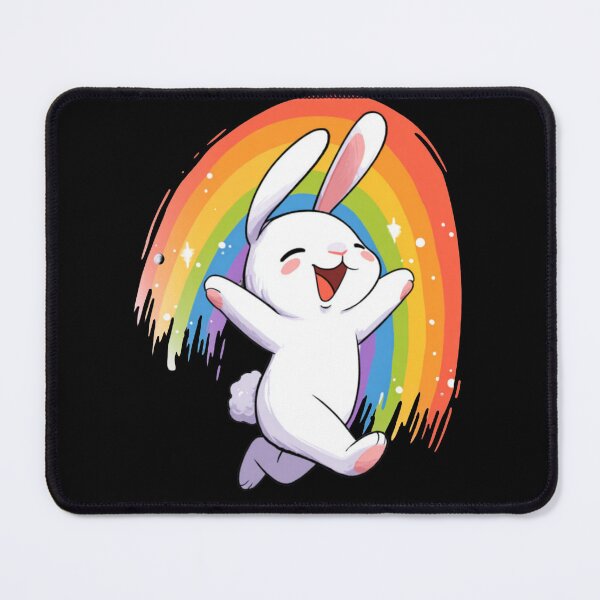 Item preview, Funny Rabbit Meme Humor Collection – Chill Rainbow Bunny Cute Meme Rabbit Cartoon designed and sold by MiraLumeStudio.
