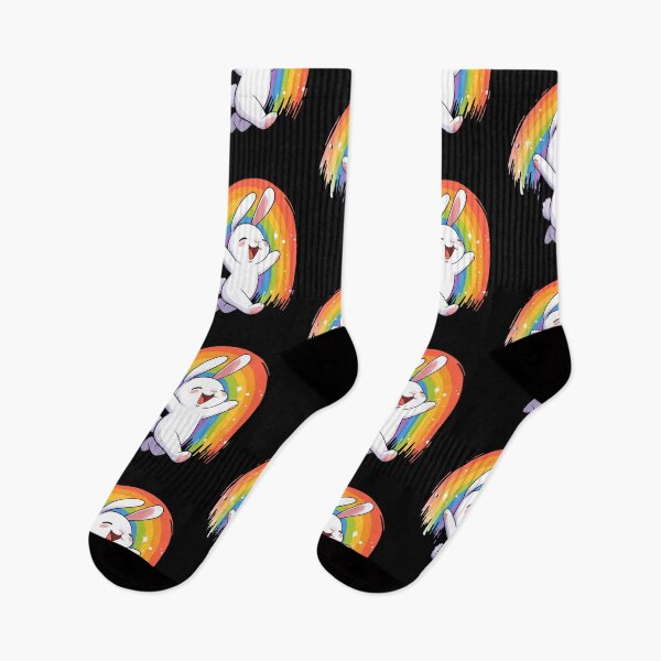 Item preview, Funny Rabbit Meme Humor Collection – Chill Rainbow Bunny Cute Meme Rabbit Cartoon designed and sold by MiraLumeStudio.