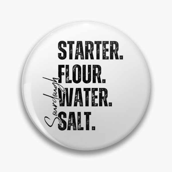 Item preview, Starter Flour Water Salt | Sourdough Recipe Aesthetic designed and sold by bruise+blush.